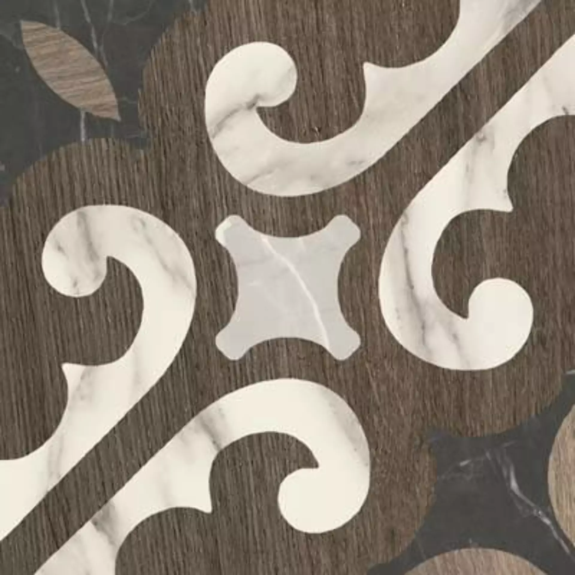 Sant Agostino Intarsi Glam 05 Natural Decor CSAIGL0520 20x20cm rectified 10mm