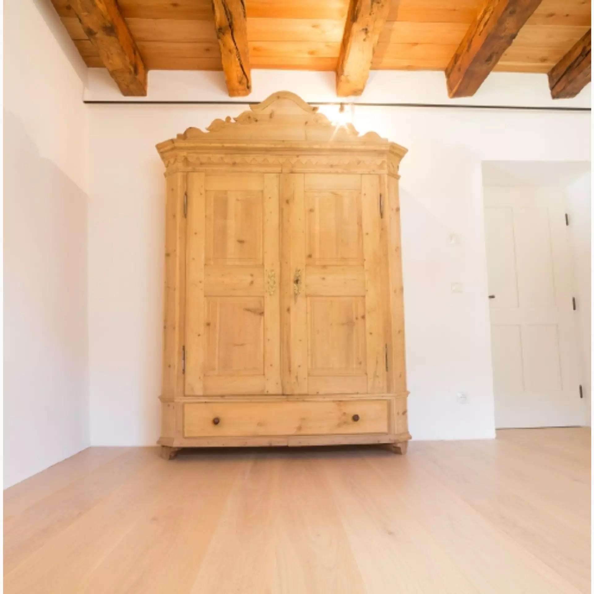 Südtiroler Landhausdielen Europäische Eiche 35 Gebürstet 35 STL12-B1 gebuerstet (15-36)x(200-400)cm Gesundastig 15mm